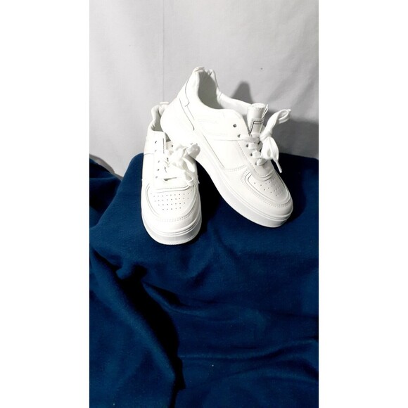 Women's Casual Athletic Shoes Fashionable Lace-up Canvas Sneakers size: 37#2 new - Picture 1 of 7